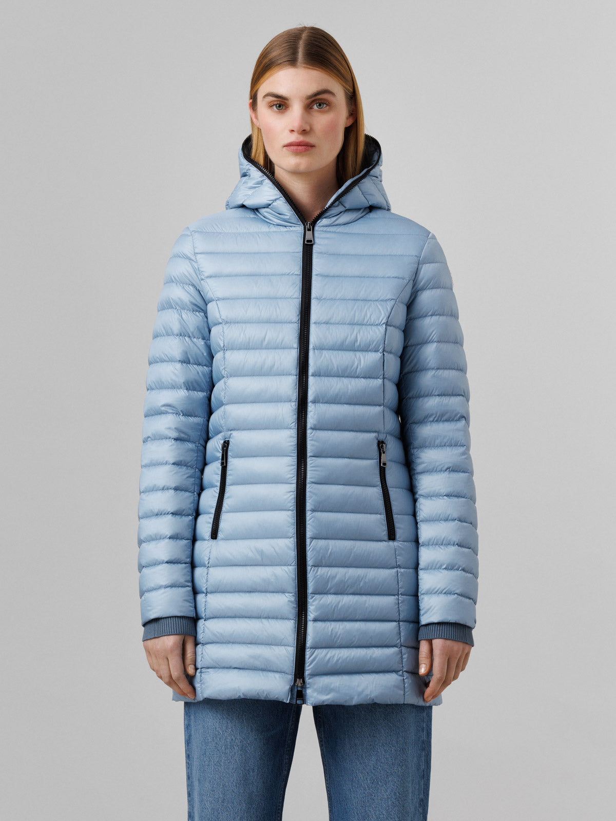 Pale blue outlet jackets